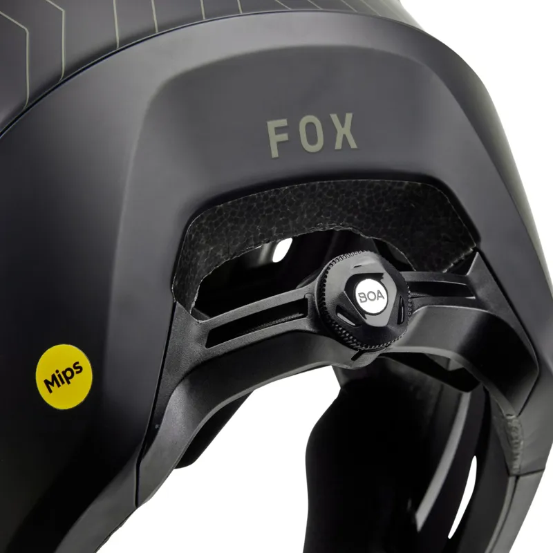 Fox Dropframe Pro MIPS MTB Helmet Olive Green-7